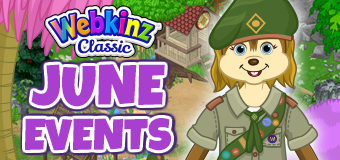 Webkinz Classic Event Calendar - June 2025